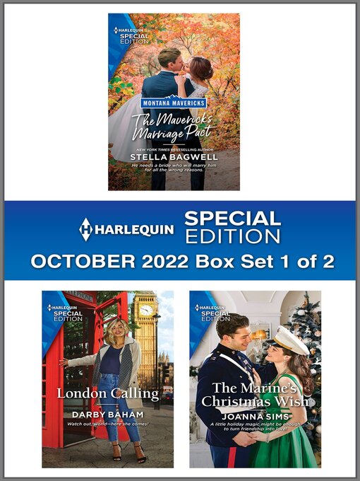 Title details for Harlequin Special Edition: October 2022 Box Set 1 by Stella Bagwell - Wait list